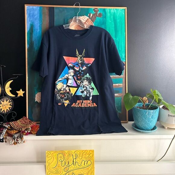 My Hero Academia Graphic T-Shirt L - Picture 2 of 11